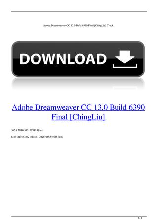 Adobe Dreamweaver Download With Crack